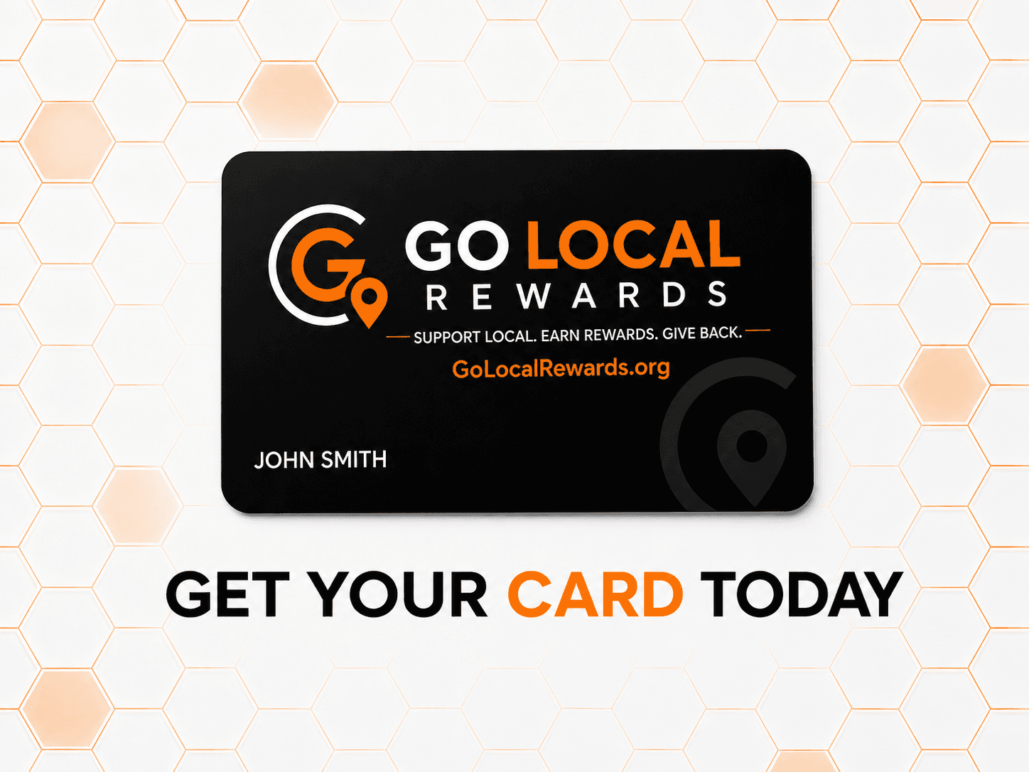 Shop Local Rewards member card — get your card today